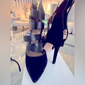Marciano Black Heels Size 8